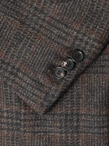 De Petrillo Posillipo Unstructured Prince of Wales Checked Wool and Cashmere-Blend Suit Jacket - Men | Thumbnail 5 De Petrillo Posillipo Unstructured Prince of Wales Checked Wool and Cashmere-Blend Suit Jacket - Men | Thumbnail 5