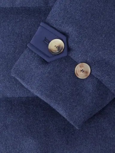 Brunello Cucinelli Double-Breasted Shearling-Trimmed Quilted Wool Down Coat - Men | Thumbnail 5 Brunello Cucinelli Double-Breasted Shearling-Trimmed Quilted Wool Down Coat - Men | Thumbnail 5