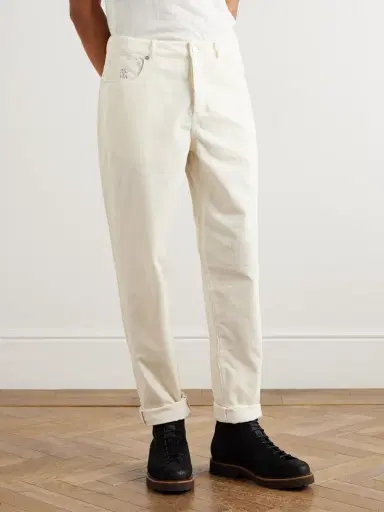 Brunello Cucinelli Straight-Leg Jeans - Men | Thumbnail 3 Brunello Cucinelli Straight-Leg Jeans - Men | Thumbnail 3