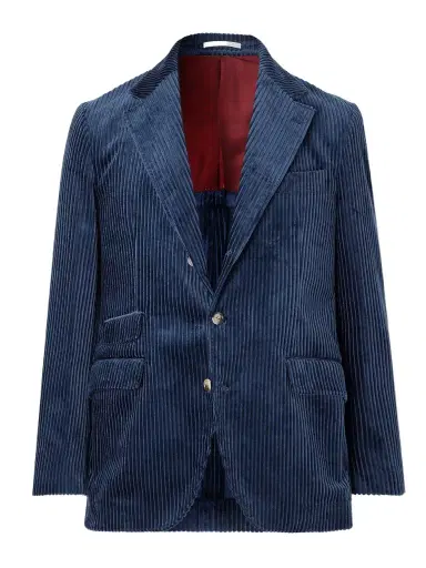 Brunello Cucinelli Cotton-Corduroy Suit Jacket - Men | Thumbnail 1