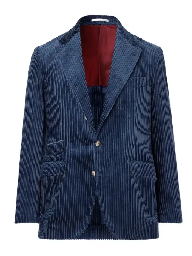 Brunello Cucinelli Cotton-Corduroy Suit Jacket - Men