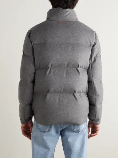 Sease Tribeca Quilted Wish® Virgin Wool and Cashmere-Blend Down Jacket - Men | Thumbnail 4