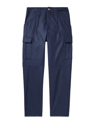 Brunello Cucinelli Straight-Leg Virgin Wool-Flannel Cargo Trousers - Men | Thumbnail 1 Brunello Cucinelli Straight-Leg Virgin Wool-Flannel Cargo Trousers - Men | Thumbnail 1