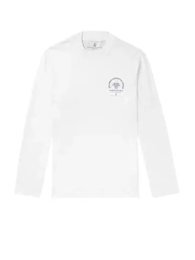 Brunello Cucinelli Slim-Fit Logo-Print Cotton-Jersey T-Shirt - Men | Thumbnail 1 Brunello Cucinelli Slim-Fit Logo-Print Cotton-Jersey T-Shirt - Men | Thumbnail 1