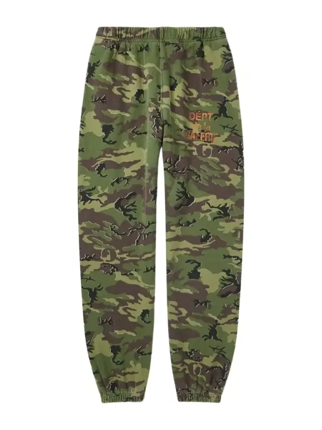 Gallery Dept. Tapered Camouflage and Logo-Print Cotton-Jersey Sweatpants - Men
