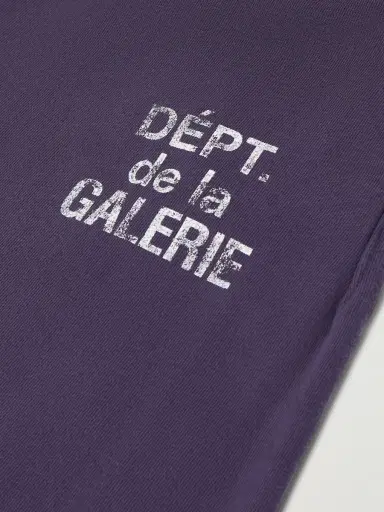 Gallery Dept. Flared Panelled Logo-Print Cotton-Jersey Sweatpants - Men | Thumbnail 5