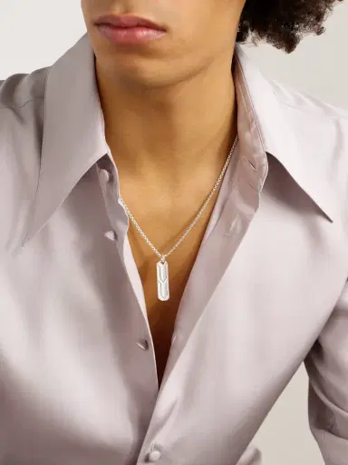 John Hardy Icon 50 Sterling Silver Pendant Necklace - Men | Thumbnail 2 John Hardy Icon 50 Sterling Silver Pendant Necklace - Men | Thumbnail 2