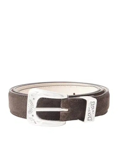 Drake's 2.5cm Suede Belt - Men | Thumbnail 1