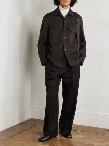 Zegna Cotton-Twill Overshirt - Men | Thumbnail 2