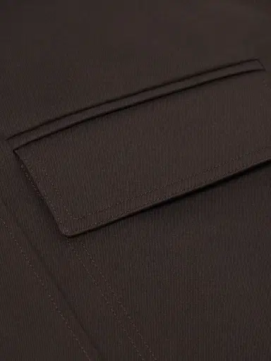 Zegna Cotton-Twill Overshirt - Men | Thumbnail 5