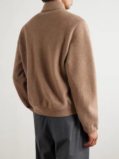 Loro Piana North Woods Virgin Wool-Blend Half-Zip Sweater - Men | Thumbnail 3 Loro Piana North Woods Virgin Wool-Blend Half-Zip Sweater - Men | Thumbnail 3