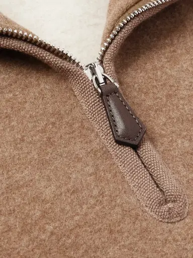 Loro Piana North Woods Virgin Wool-Blend Half-Zip Sweater - Men | Thumbnail 4 Loro Piana North Woods Virgin Wool-Blend Half-Zip Sweater - Men | Thumbnail 4