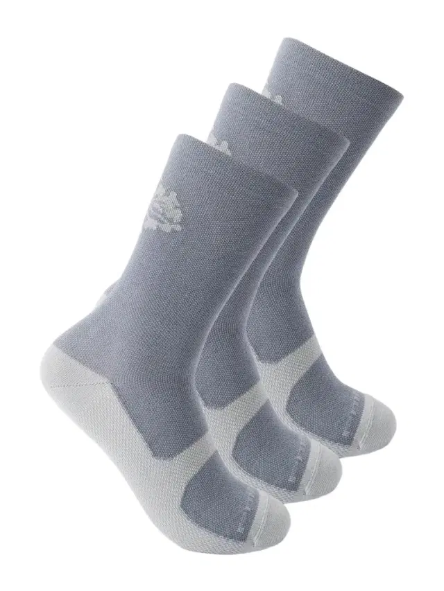 Portal Pattern Active Three-Pack Jacquard-Knit Socks - Men