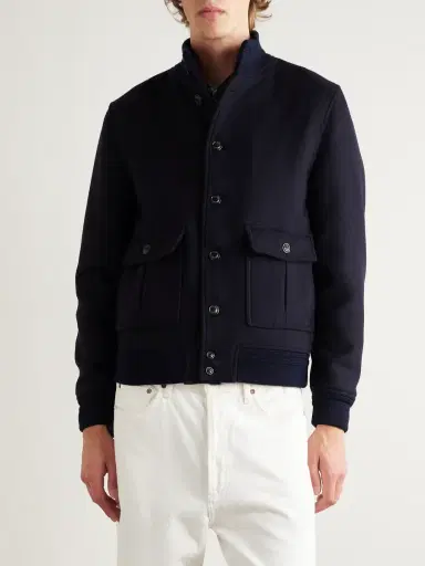 Valstar Virgin Wool Bomber Jacket - Men | Thumbnail 3