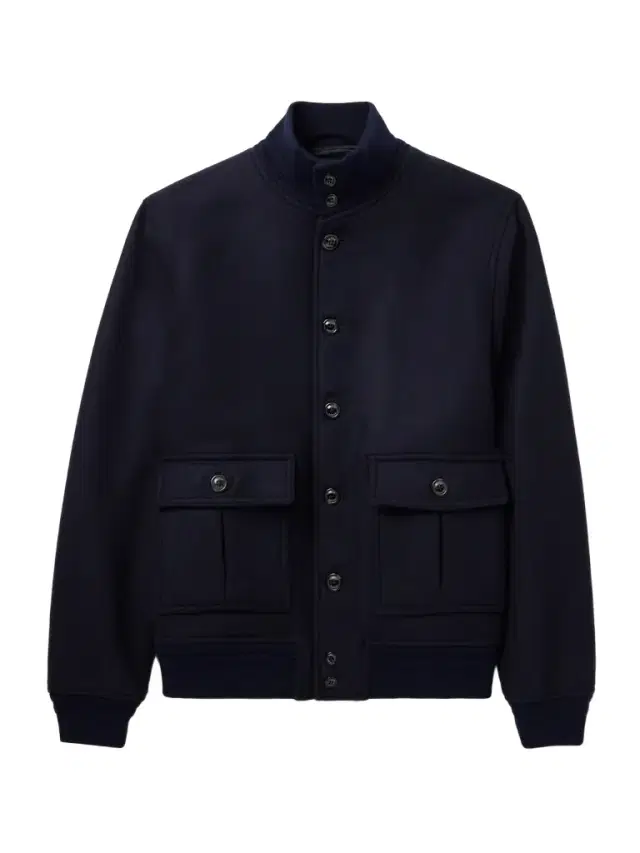 Valstar Virgin Wool Bomber Jacket - Men