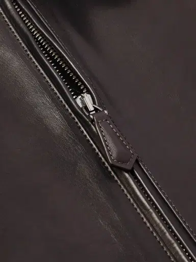 Loro Piana Baydan Shearling-Trimmed Aviator Jacket - Men | Thumbnail 5