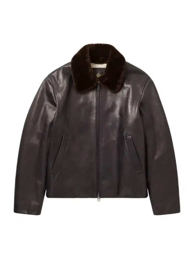 Loro Piana Baydan Shearling-Trimmed Aviator Jacket - Men
