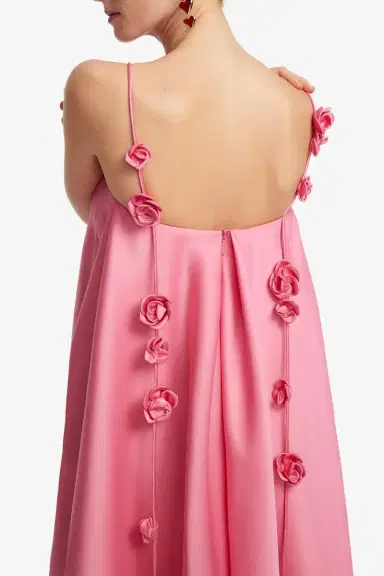 LEO LIN Fiona Dress - Pink | Thumbnail 7
