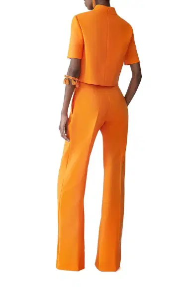 Carolina Herrera Mock Neck Crop Top | Thumbnail 4