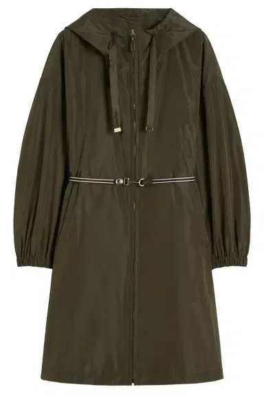 Max Mara Zip-Up Raincoat | Thumbnail 1 Max Mara Zip-Up Raincoat | Thumbnail 1