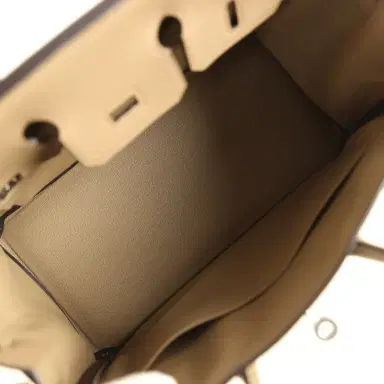 HERMÈS Hermes Birkin 25 Beige Marfa Togo Palladium Hardware | Thumbnail 8