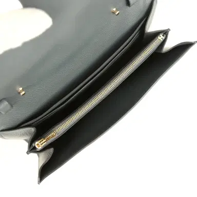 HERMÈS Hermes Constance Wallet To Go Gris Misty Evercolor Permabrass Hardware | Thumbnail 8