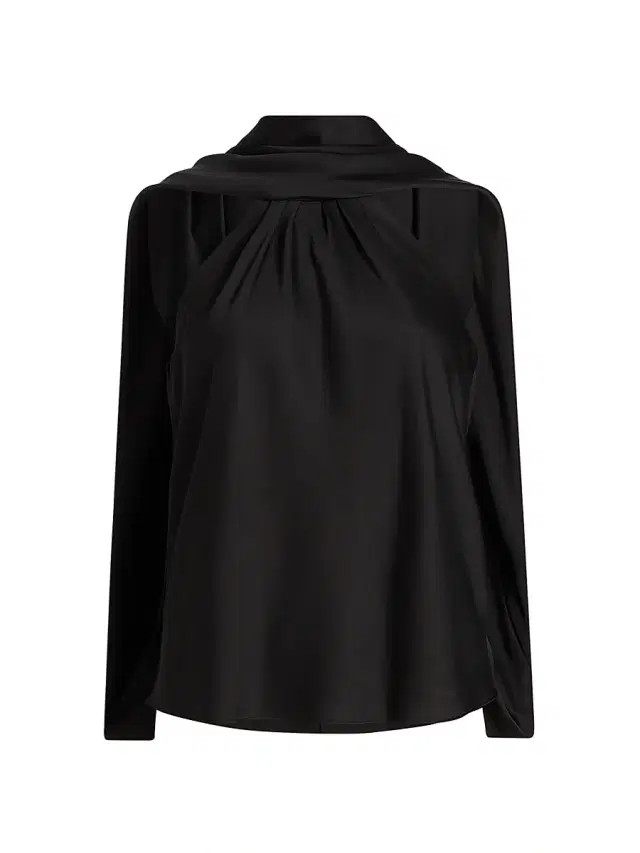 Women's Scarlett Cape Top - Black