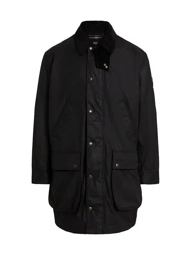 Polo Ralph Lauren Men's The Iconic Oilcloth Car Coat - Polo Black