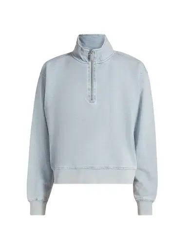 Stellae Dux Women's Quarter-Zip Long-Sleeve Sweatshirt | Thumbnail 1 Stellae Dux Women's Quarter-Zip Long-Sleeve Sweatshirt | Thumbnail 1