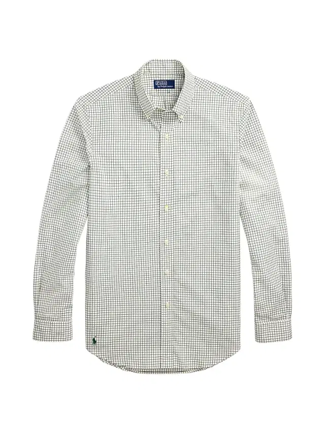 Polo Ralph Lauren Men's Tattersall Cotton Poplin Button-Down Shirt - Cream Forest Multi