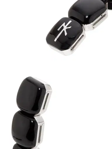 Nikos Koulis Women's Oui 18K White Gold, 0.43 TCW Diamond & Black Enamel Cuff - White Gold | Thumbnail 3 Nikos Koulis Women's Oui 18K White Gold, 0.43 TCW Diamond & Black Enamel Cuff - White Gold | Thumbnail 3