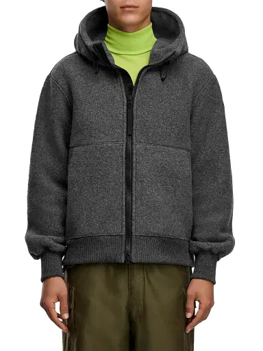 Canada Goose Men's Chilliwack Kind Fleece Bomber Jacket - Quarry Grey - Size XL | Thumbnail 3