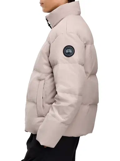 Canada Goose Men's Bayview Arctic Tech Puffer Parka - Limestone - Size XL | Thumbnail 5