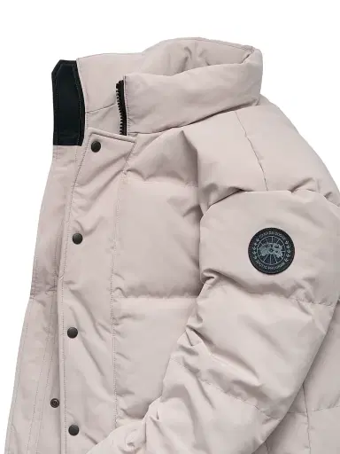 Canada Goose Men's Bayview Arctic Tech Puffer Parka - Limestone - Size XL | Thumbnail 7