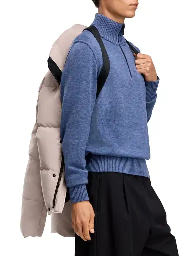 Canada Goose Men's Bayview Arctic Tech Puffer Parka - Limestone - Size XL | Thumbnail 8
