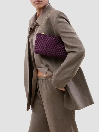 Naghedi Women's Gala Satin Clutch Bag | Thumbnail 2