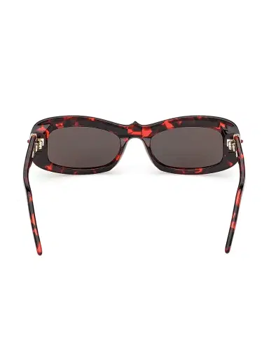 Christian Louboutin Women's Kate 52MM Rectangular Sunglasses - Red Black | Thumbnail 5 Christian Louboutin Women's Kate 52MM Rectangular Sunglasses - Red Black | Thumbnail 5