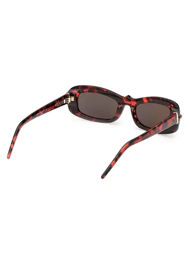 Christian Louboutin Women's Kate 52MM Rectangular Sunglasses - Red Black | Thumbnail 6 Christian Louboutin Women's Kate 52MM Rectangular Sunglasses - Red Black | Thumbnail 6