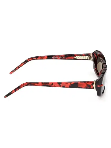 Christian Louboutin Women's Kate 52MM Rectangular Sunglasses - Red Black | Thumbnail 7 Christian Louboutin Women's Kate 52MM Rectangular Sunglasses - Red Black | Thumbnail 7