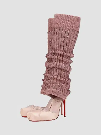 Christian Louboutin Women's Cassia Annmac 100MM Satin Pumps | Thumbnail 2 Christian Louboutin Women's Cassia Annmac 100MM Satin Pumps | Thumbnail 2