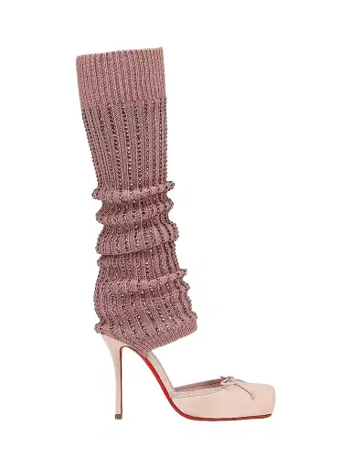 Christian Louboutin Women's Cassia Annmac 100MM Satin Pumps | Thumbnail 1 Christian Louboutin Women's Cassia Annmac 100MM Satin Pumps | Thumbnail 1