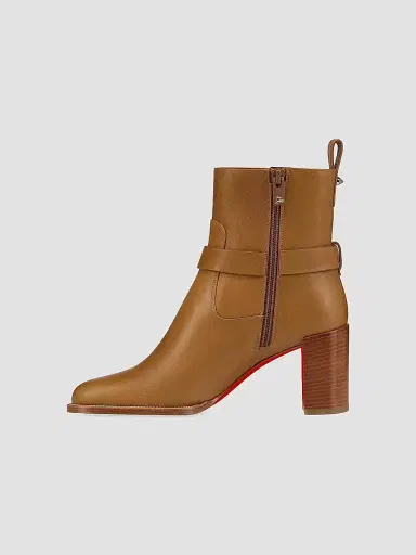 Christian Louboutin Women's Dianouchette 70MM Waxed leather Booties | Thumbnail 4
