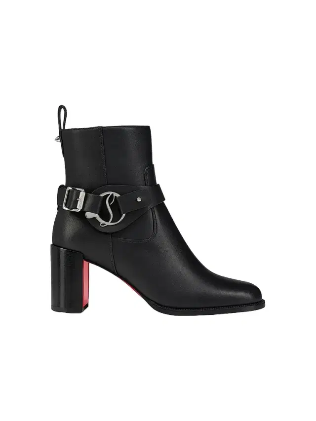 Christian Louboutin Women's Dianouchette Leather Booties - Black