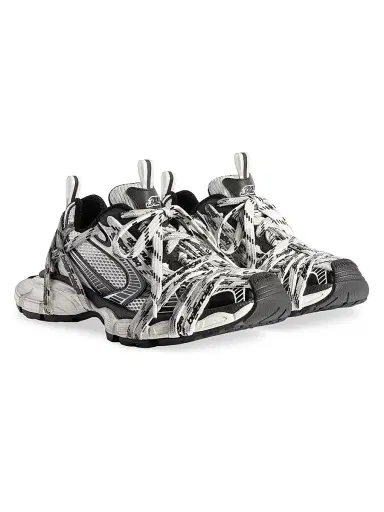 Balenciaga Women's 3XL Extreme Laces Logo Sneakers - White Multicolor - Size 11 | Thumbnail 2 Balenciaga Women's 3XL Extreme Laces Logo Sneakers - White Multicolor - Size 11 | Thumbnail 2