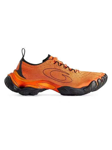 Balenciaga Men's Anatomic Runner Sneakers - Orange | Thumbnail 1