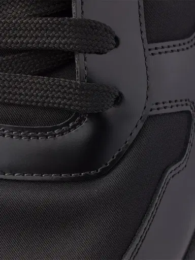 Prada Men's Prax Re-Nylon and Leather Sneakers - Black - Size 12.5 | Thumbnail 5 Prada Men's Prax Re-Nylon and Leather Sneakers - Black - Size 12.5 | Thumbnail 5