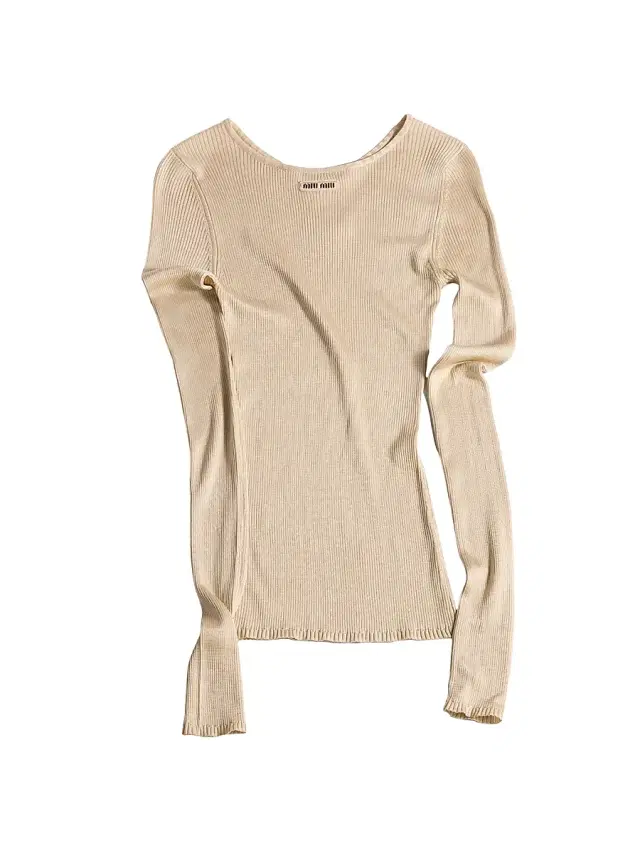 Women's Silk Crew-Neck Sweater - Beige Khaki