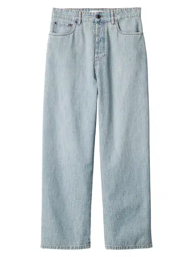 Miu Miu Women's Chambray Jeans - Blue - Size 27 | Thumbnail 1 Miu Miu Women's Chambray Jeans - Blue - Size 27 | Thumbnail 1