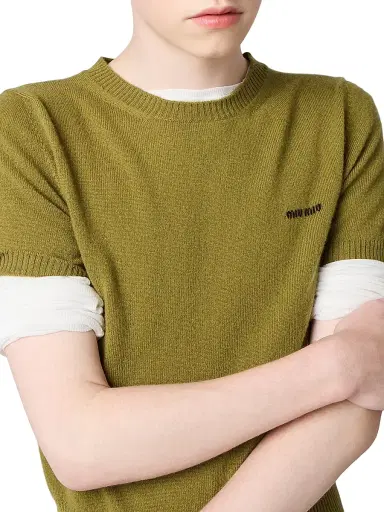 Miu Miu Women's Cashmere Sweater | Thumbnail 4