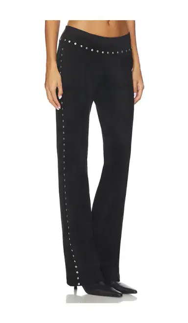 Amanda Uprichard Regency Suede Pants | Thumbnail 2